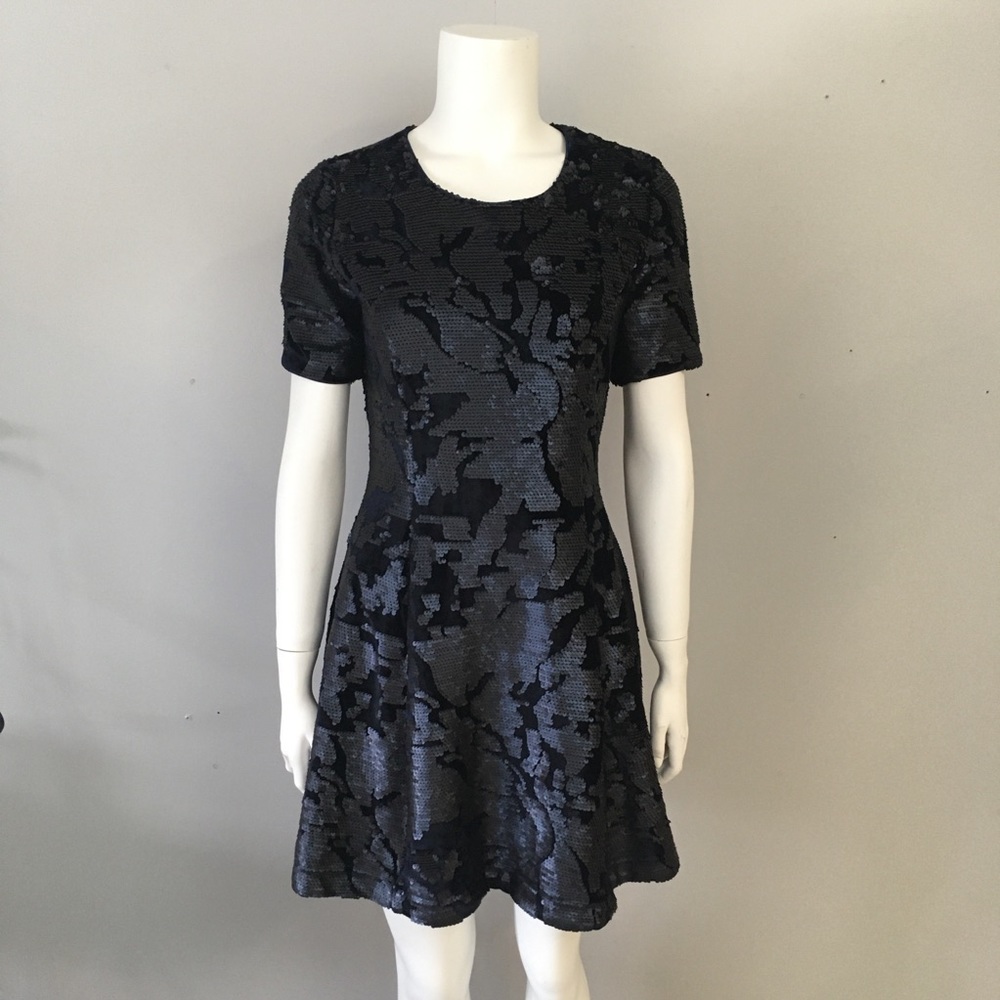 NEW! J by JOA Dress Blue Sequin